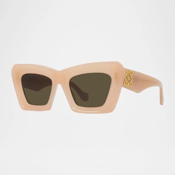 NEW LOEWE SUNGLASSES WOMEN CAT EYE PINK EYEWEAR LOEWE LW40145I 72E main image 4